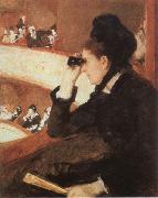 Mary Cassatt At the Opera oil